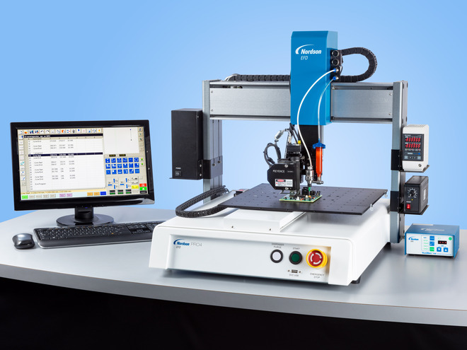 Máy phun keo (Dispenser), hãng Nordson EFD