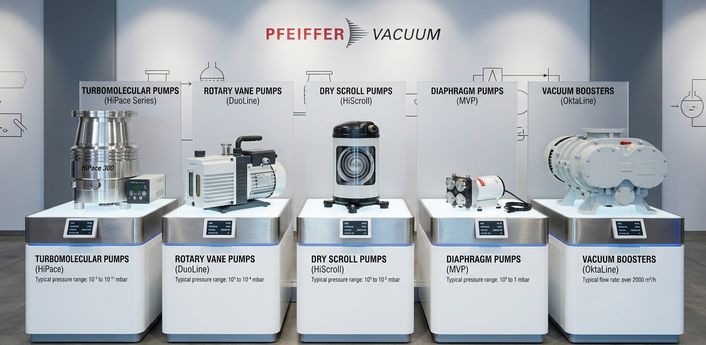 Bơm hút chân không Pfeiffer